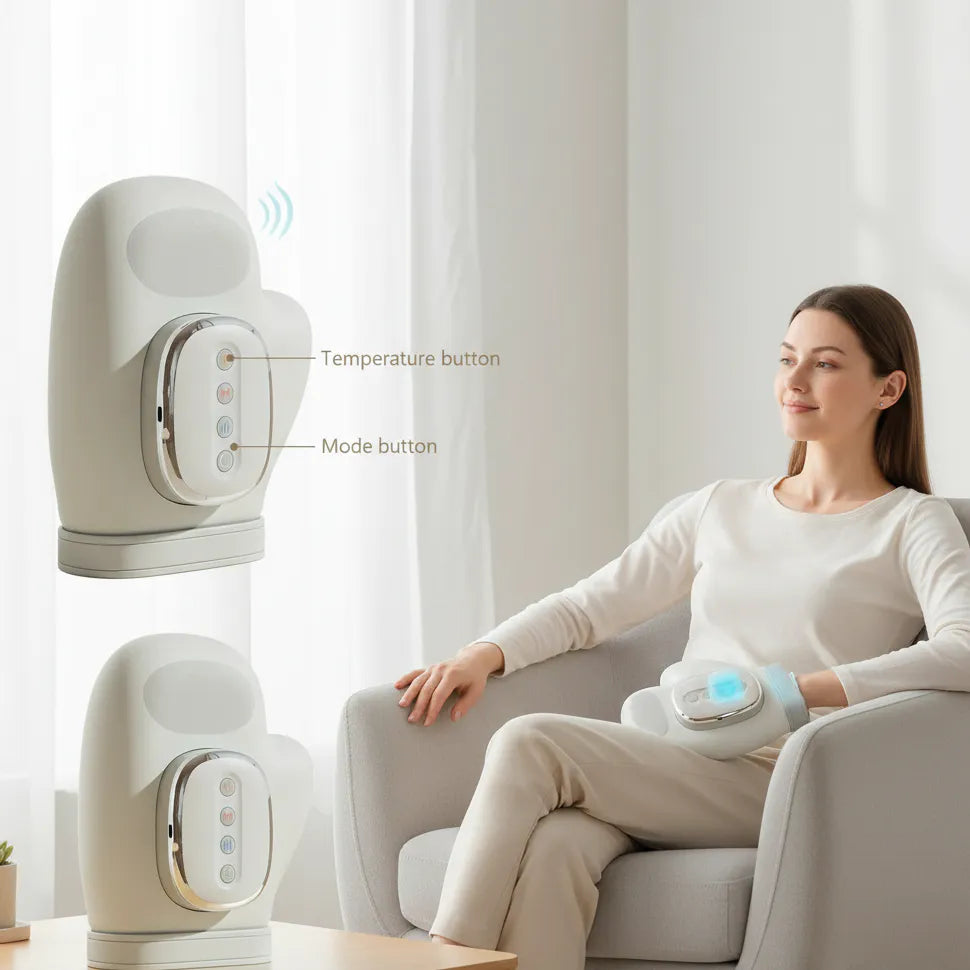 EliteRelax™ Hand Massager with Heat Compression Therapy