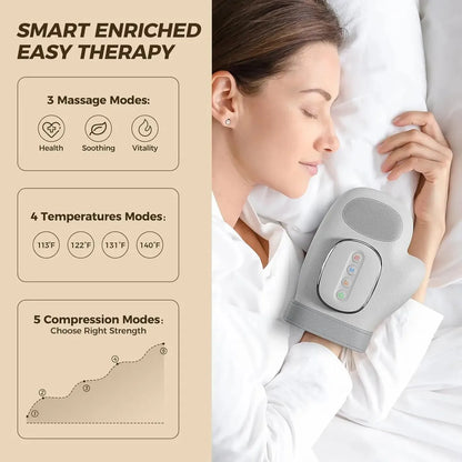EliteRelax™ Hand Massager with Heat Compression Therapy